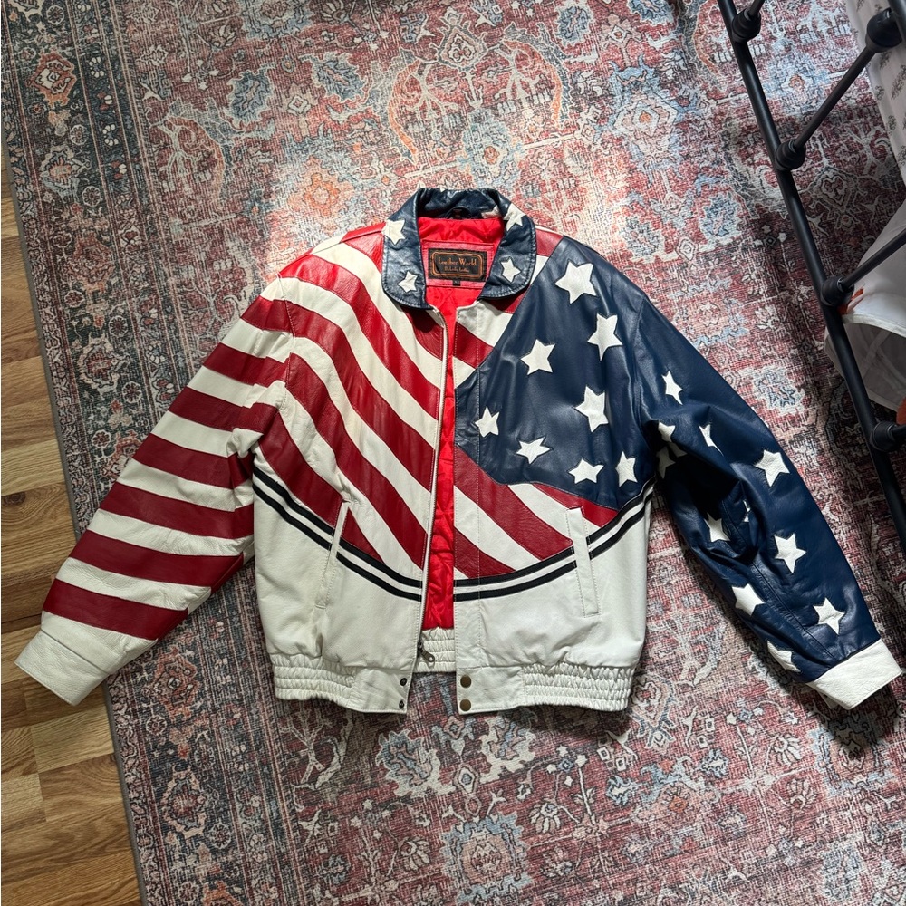 Vintage USA 100% Leather Jacket